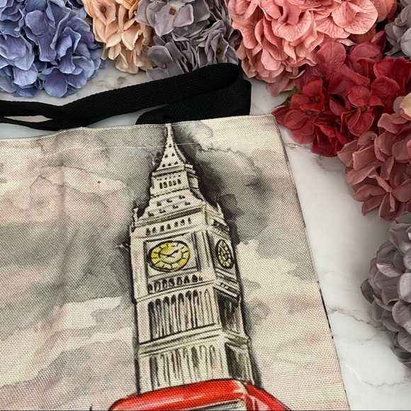 Eco-Friendly London’s Big Ben Folding Tote Bag - Picture 8 of 16